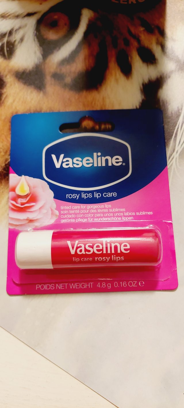 Vaseline Lip Therapy, Wazelina do ust, Olejek różany