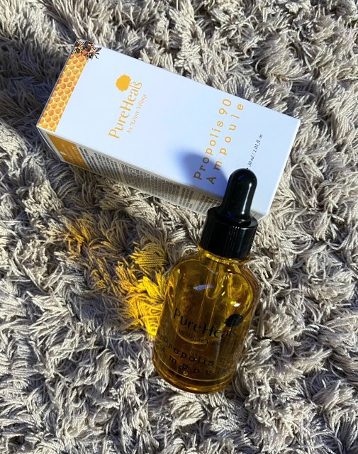 Pureheal's Propolis, Serum-ampułka do twarzy, Wzmacniająco-łagodząca, Z 90% propolisem 