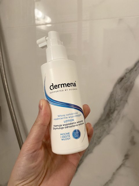 Dermena Lotion do skóry głowy, Molecule ReGen7, Mocne i gęste włosy, Włosy osłabione nadmiernie wypadające