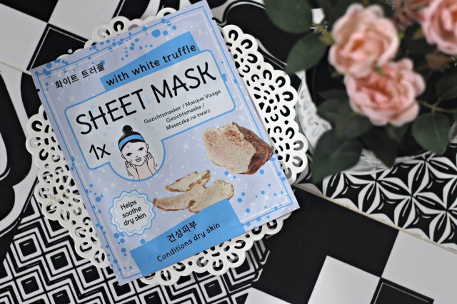 Mascot Europe Maska do twarzy w płacie, With White Truffle