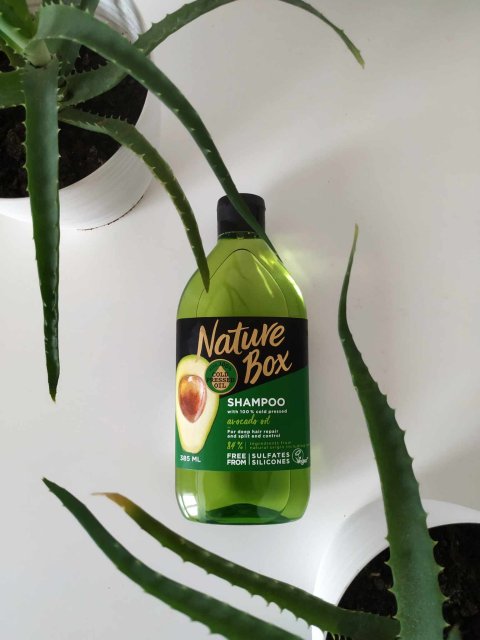 Nature Box Szampon do włosów, Olej awokado