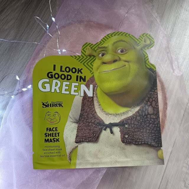 Topbrands Europe B.V. Shrek, Maska do twarzy płacie, I Look Good in Green