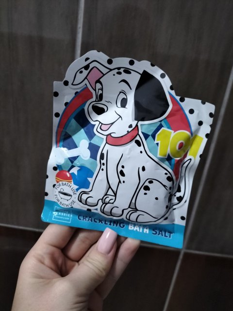 Topbrands Europe B.V. Disney Classics, Sól do kąpieli, Musująca, 101 Dalmatyńczyków 