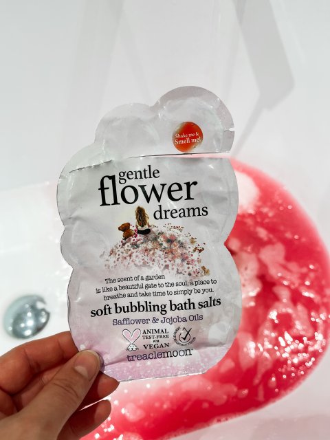 Treaclemoon Sól do kąpieli, Gentle Flower Dreams, Safflower & Jojoba Oils