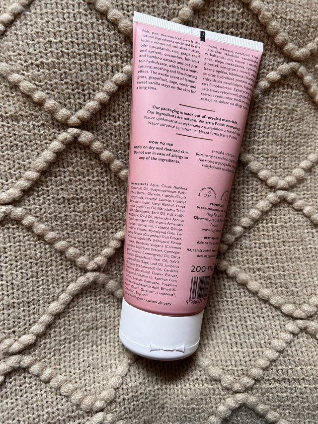 Wakacje na balu Hagi balsam do ciała 