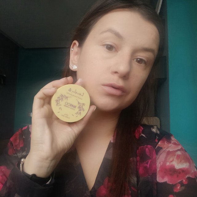 Lovely Puder do twarzy, Bambusowy, Bamboo Loose Powder