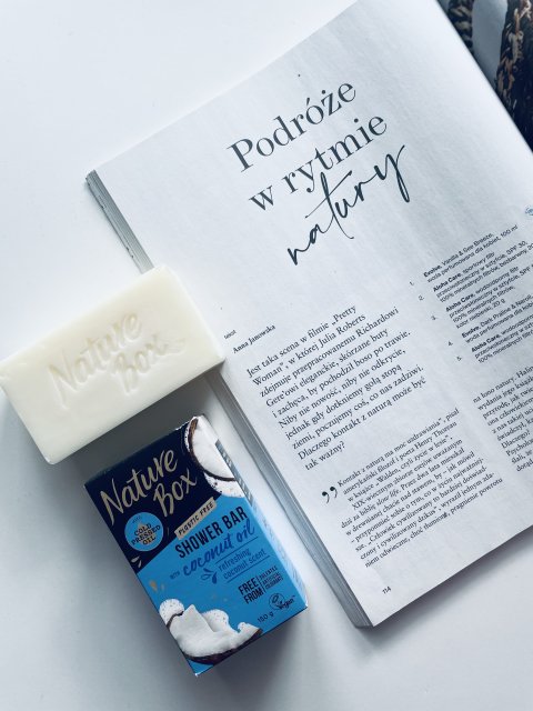 Nature Box Mydło w kostce, Z olejem z kokosa