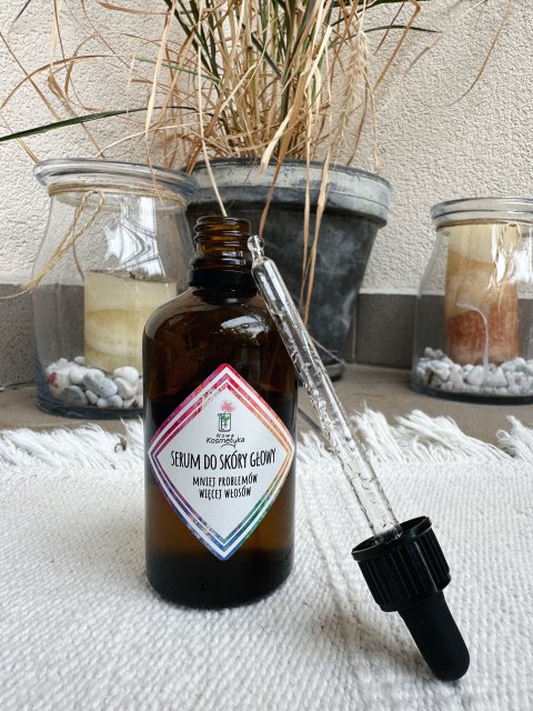 Nowa Kosmetyka Serum do skóry głowy, Mniej problemów, więcej włosów