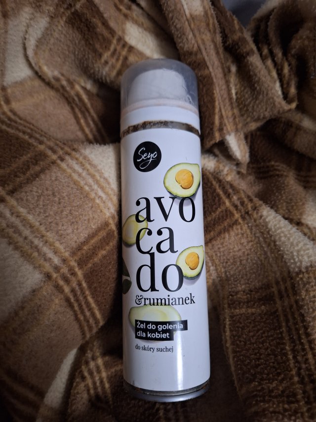 Seyo Żel do golenia, Dla kobiet, Camomile Extract & Avocado Oil, Do skóry suchej i normalnej