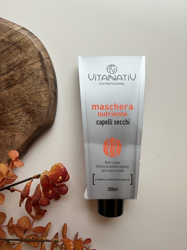 Vitanativ Maska do włosów, Maschera Capelli Secchi, Do włosów suchych