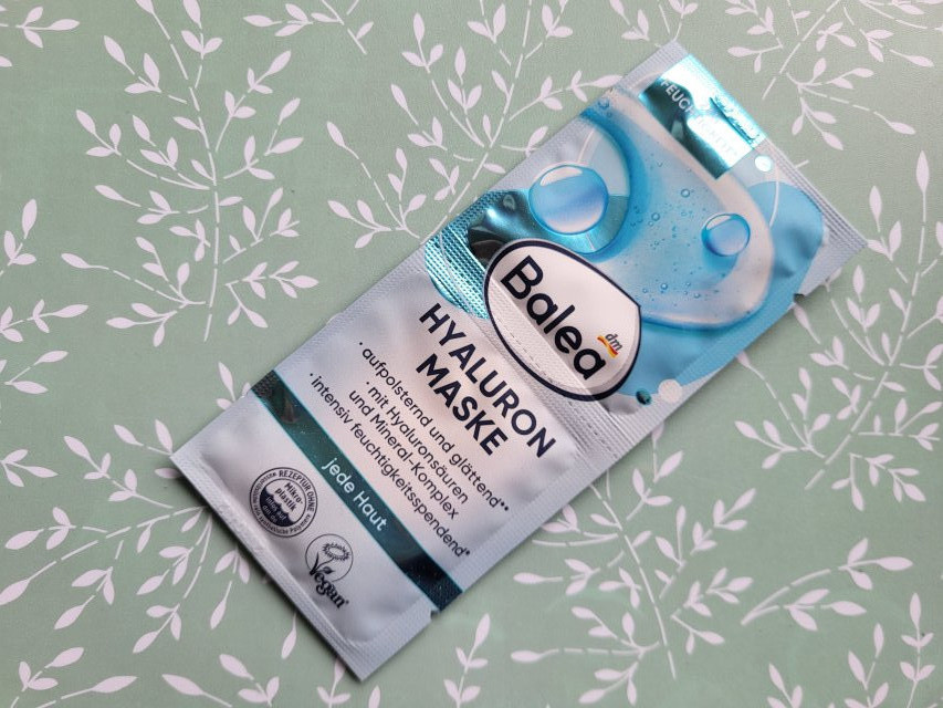 Balea Maseczka do twarzy, Z kwasem hialuronowym