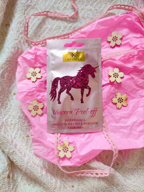 Brokatowa maseczka peel off 