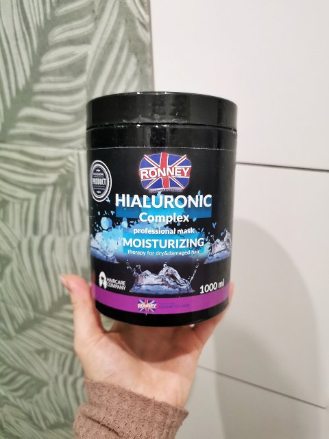 RONNEY Maska do włosów, Hialuronic complex