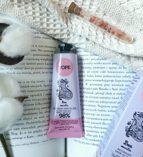 YOPE Krem do rąk, Bez i wanilia