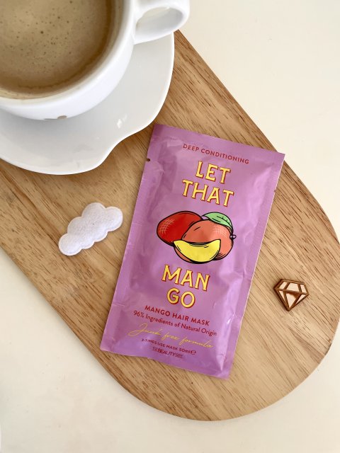 Orange Creatives Maska do włosów, Let That Man Go, Odżywcza, Mango i olej z passiflory 