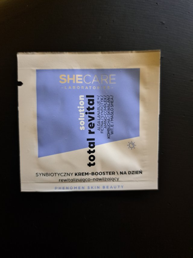 Shecare Krem-booster do twarzy, Solution Total Revital, Synbiotyczny, Rewitalizująco-nawilżający, Na dzień
