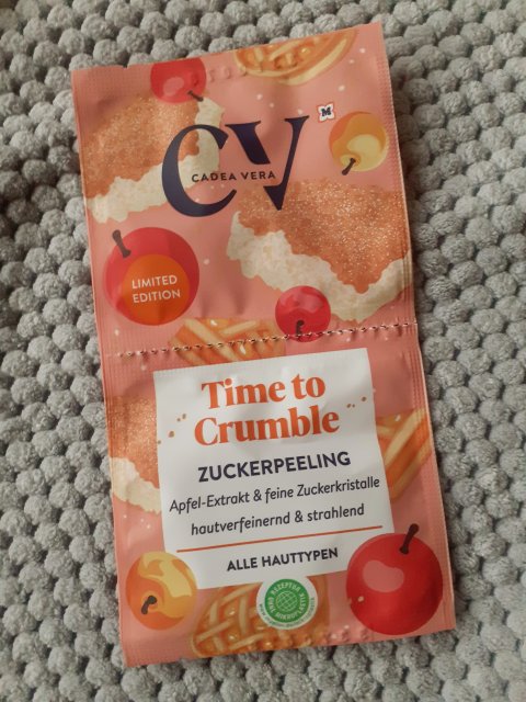CV Peeling do twarzy, cukrowy, Time to Crumble
