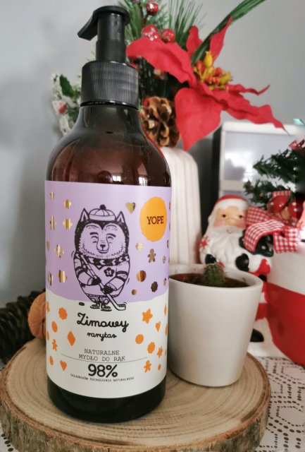 YOPE Mydło w płynie, Zimowy rarytas