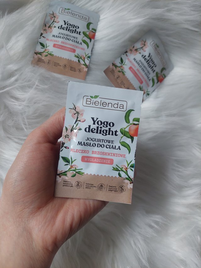 Bielenda Yogo delight, Masło do ciała, Jogurtowe, Mleczko brzoskwiniowe, Wygładzenie