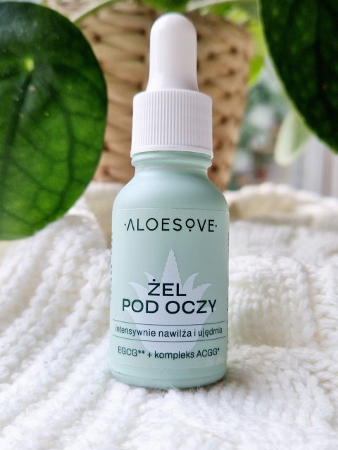 Sylveco Aloesove, Żel pod oczy, Intensywnie nawilża i ujędrnia, BIO+
