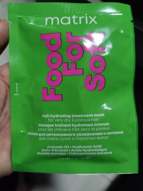 Matrix Food for Soft, Maska do włosów, Intensywnie nawilżająca