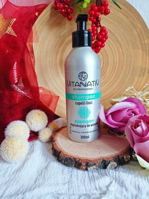 Vitanativ Szampon do włosów, Capelli Lisci, Wygładzający