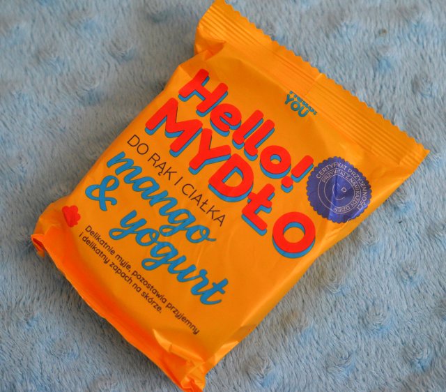 Hello! You Mydło do rąk i ciałka w kostce, Mango i yogurt