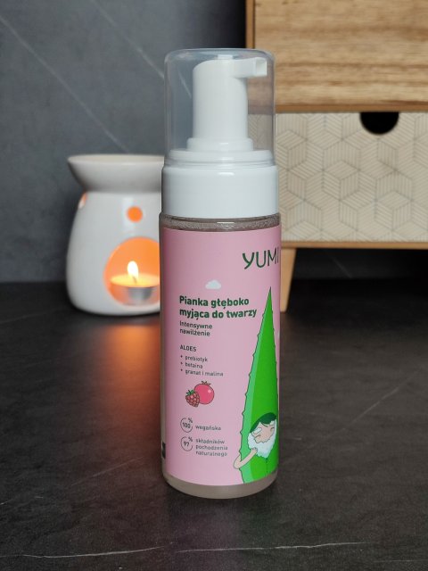 Yumi Pianka do twarzy, Głęboko myjąca, Intensywne nawilżenie