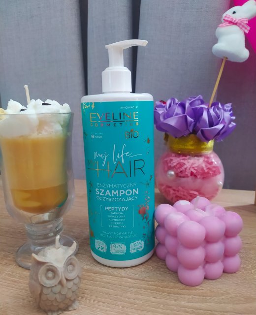 Eveline My Life My Hair, Szampon do włosów, Enzymatyczny, Oczyszczający, Peptydy Edytuj Usuń