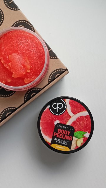 Cosmepick Slim Body, Peeling do ciała, Grejpfrut i imbir