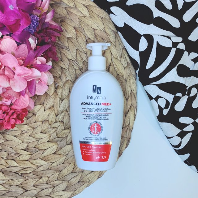 AA intymna, Advanced Med+, Specjalistyczna emulsja do higieny intymnej, Nawracające infekcje intymne
