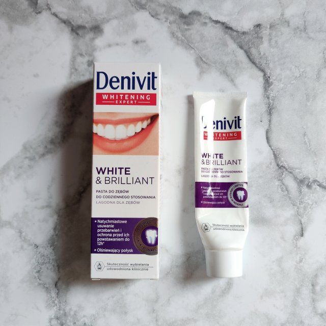 Denivit Pasta do zębów, White & Brilliant