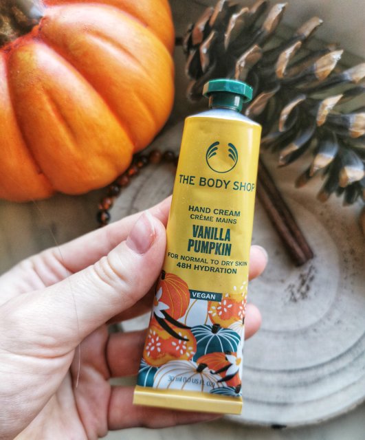 The Body Shop Krem do rąk, Vanilla Pumpkin