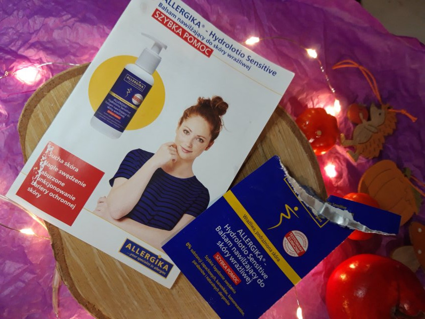Allergika Balsam do ciała, Hydrolotio Sensitive, Nawilżający, Do skóry wrażliwej, Szybka pomoc