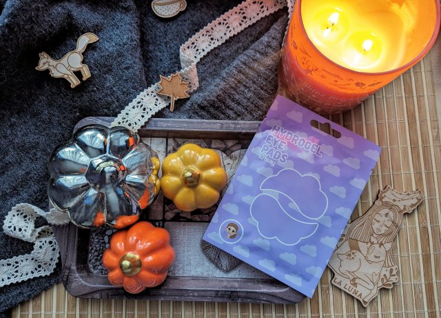 SINSAY Płatki pod oczy, Hydrożelowe, Gel Eye Pads, ekstrakt z czarnego bzu i niacynamidem