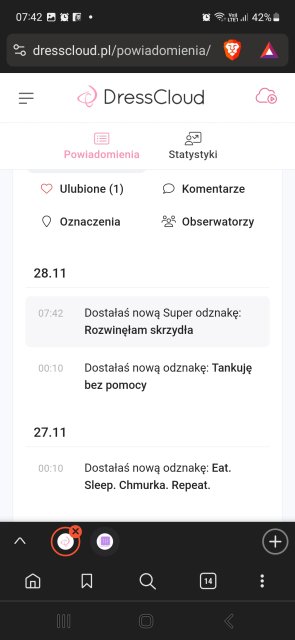 Odznaki DC lista