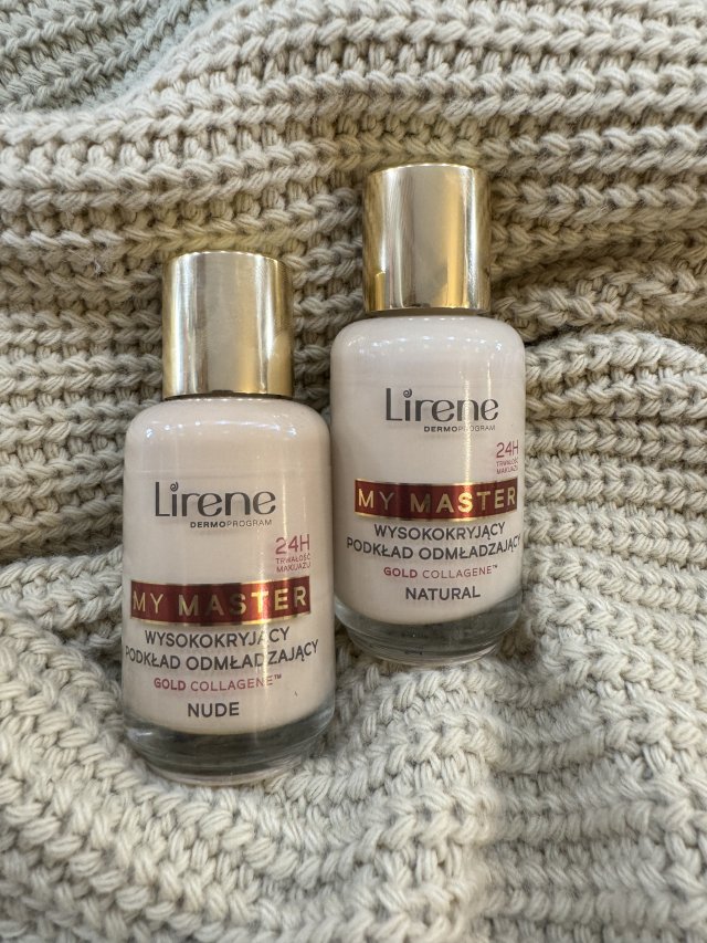 Lirene Dermoprogram, My Master, Podkład do twarzy, Wysokokryjący, Odmładzający, Natural