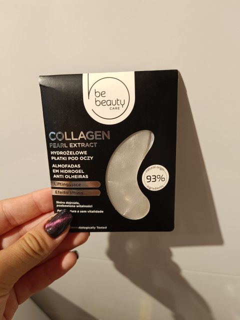BeBeauty Care, Płatki pod oczy, Hydrożelowe, Collagen Pearl Extract, Liftingujące
