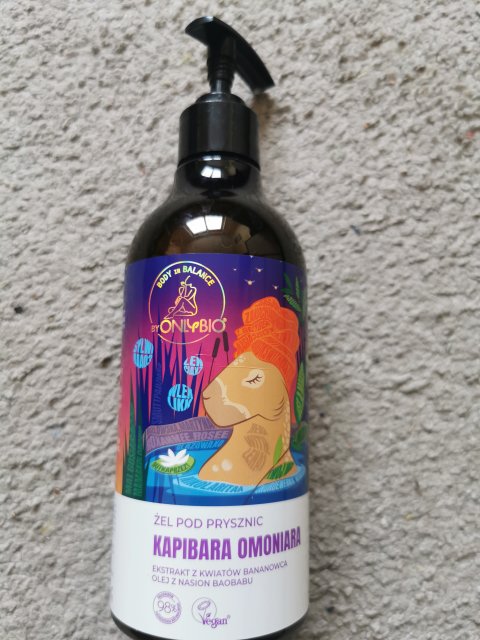 OnlyBio Body in Balance, Żel pod prysznic, Kapibara omoniara