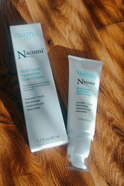 Nacomi Next Level, Krem do twarzy, Dermo, Multi-level, Wielopoziomowy, Intensywnie nawilżający