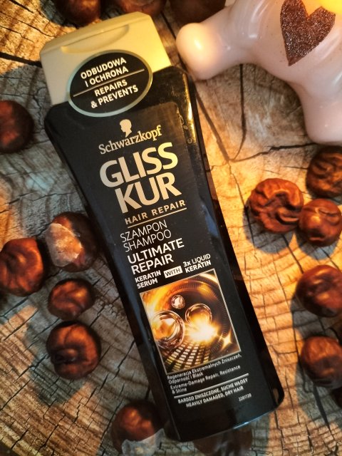 Schwarzkopf Gliss Kur, Hair Repair, Szampon do włosów, Odbudowa i ochrona