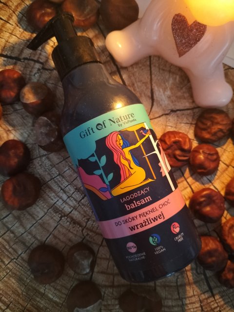 Vis Plantis Gift Of Nature, Balsam do ciała, Łagodzący, Do skóry pięknej, choć wrażliwej