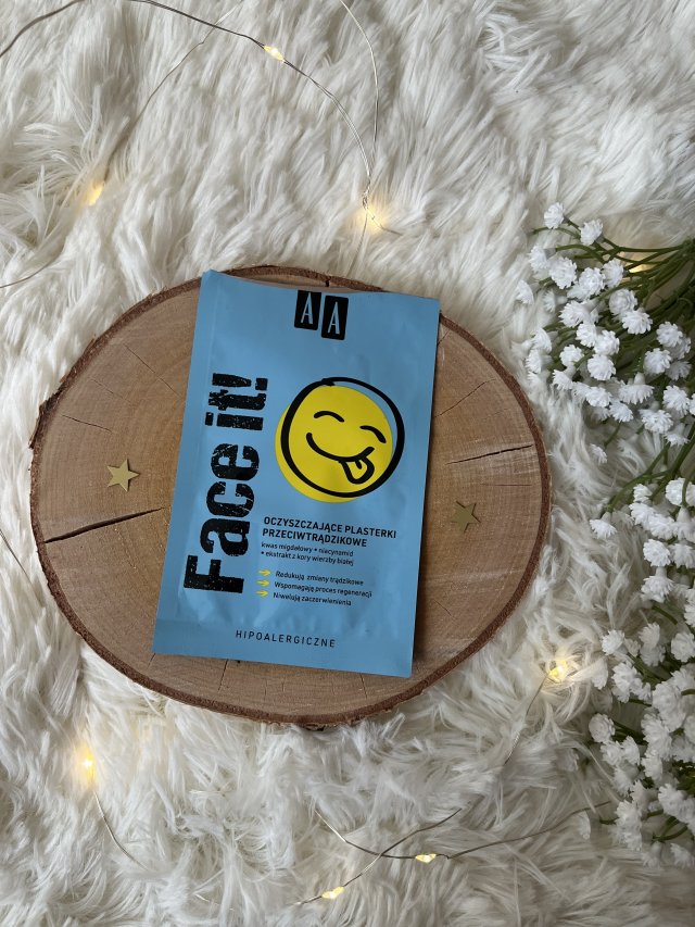 AA Face it!, Plasterki na wypryski, Oczyszczające, Przeciwtrądzikowe