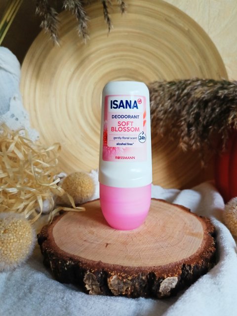 Isana Dezodorant w kulce, Soft Blossom