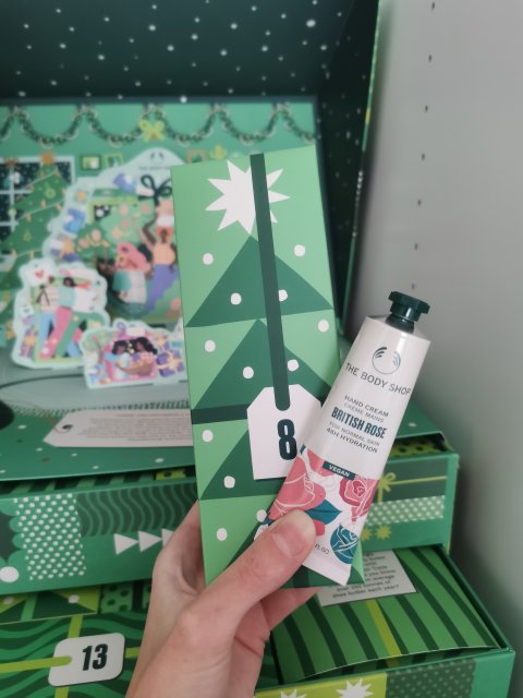 The Body Shop Krem do rąk, British Rose