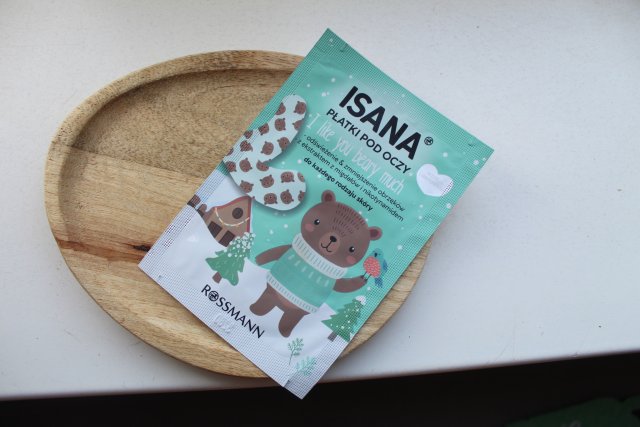 Isana Płatki pod oczy, I Like you Beary Much