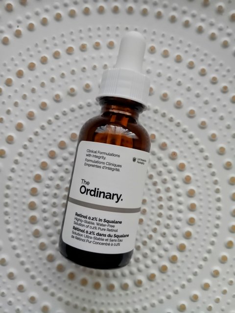 The Ordinary Serum do twarzy, Z 0,2% retinolem w skwalanie
