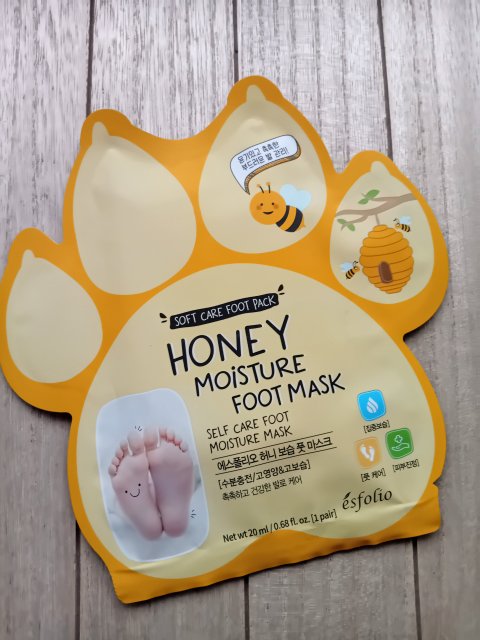 ésfolio Maska do stóp, Honey