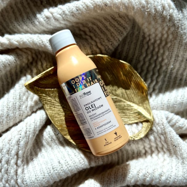 Vis Plantis so!flow, Olej do włosów, Emolientowy, Włosy średnioporowate z tendencją do puszenia, Energetyzujące mango