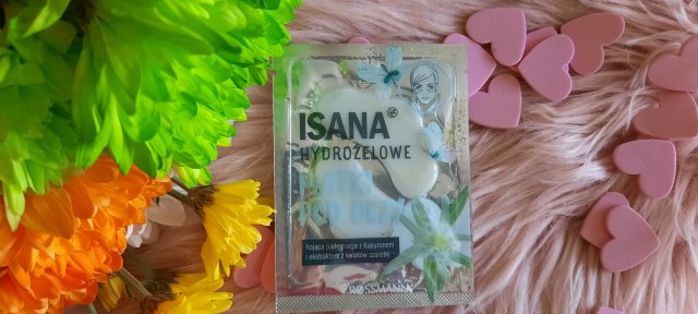 Isana Płatki pod oczy, Hydrożelowe, Kojąca pielęgnacja, Z kwasem hialuronowym i ekstraktem z kwiatów szarotki